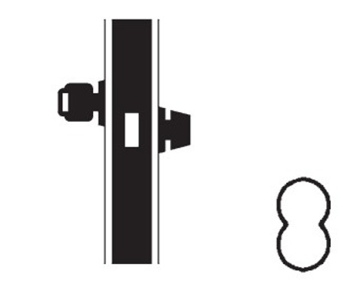 MA Series Heavy Duty Mortise Deadlock, Classroom Function - Falcon