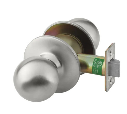 8X Line Cylindrical Bored Lock, Bathroom/Privacy (65) Function - Sargent