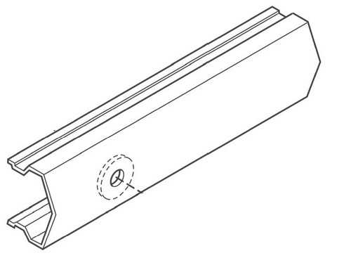 Cover (End) for ED4000/5000 Exit Devices - Corbin Russwin