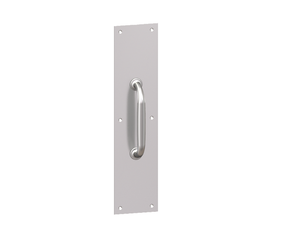 36 Door Pull+Plate - Hager