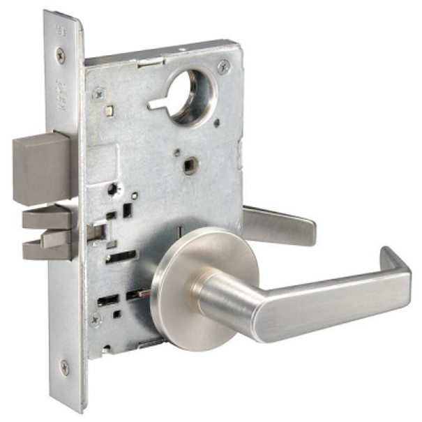 (Yale) 8800FL Heavy Duty Mortise Lockset, Privacy/Bedroom/Bath (F19) Function - Accentra