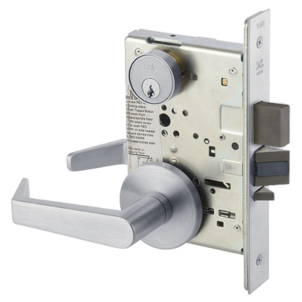 (Yale) 8800FL Heavy Duty Mortise Lockset, Apartment Corridor (F20) Function - Accentra