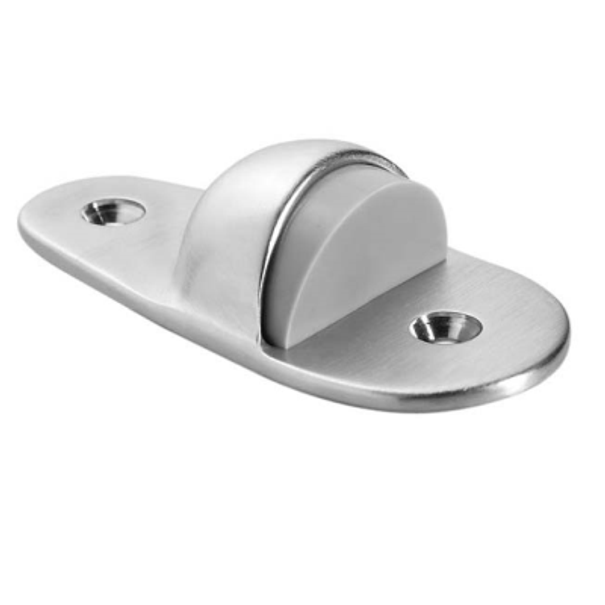 Heavy Duty Solid Cast Dome Door Stop - Rockwood