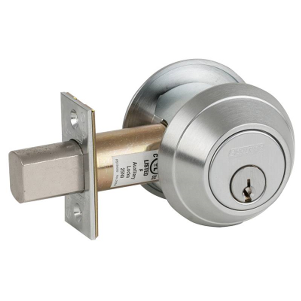 B600 Series Deadbolt, Single Cylinder x Blank Plate - Schlage