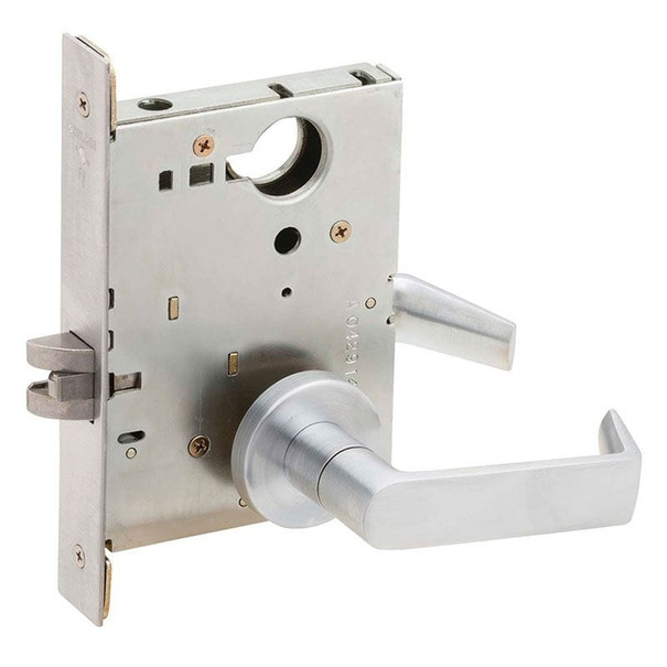 L Series Mortise Lockset, Passage (F01) Function - Schlage