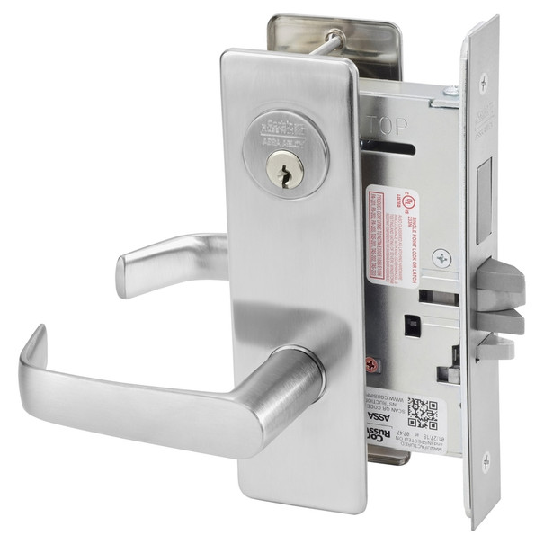 ML2075 Heavy Duty Mortise Lockset, Security Entrance/Office Function - Corbin Russwin
