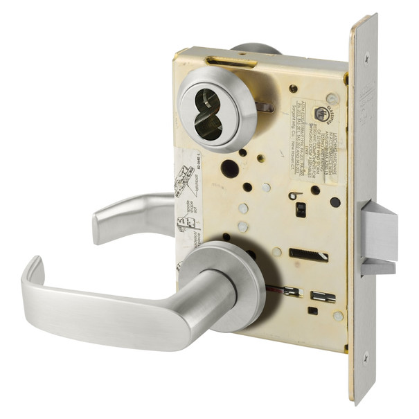 8200 Series Heavy Duty Mortise Lockset, Storeroom/Closet (8204) Function - Sargent