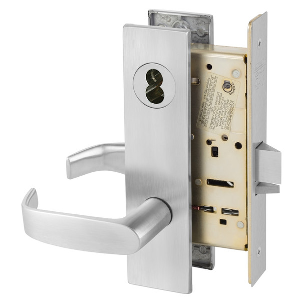 8200 Series Heavy Duty Mortise Lockset, Office & Inner Entry Lock (8256) Function - Sargent