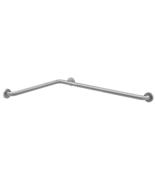 B-68616 Two-Wall Horizontal Grab Bar, 1-1/2" Tube - Bobrick