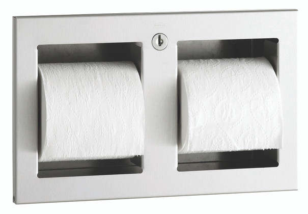 B-35883 Double Toilet Tissue Roll Dispenser - Bobrick