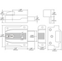 (Yale) 112 Heavy Duty Latchbolt - Accentra