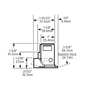 7100 Electric Strike, 1-1/4" x 4-7/8"Faceplate, Lip Extension 1-1/16" or Less - Adams Rite