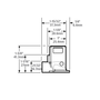 7240 Fire-Rated Electric Strike for Cylindrical Lockset with Up To 5/8" Latchbolt Projection - Adams Rite