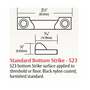 S1150 Surface Vertical Rod Exit Device - Arrow