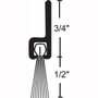 B606, 1/2" Nylon Brush Seal - NGP