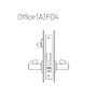 45H Series Heavy Duty Mortise Lock, Office (F04) Function - Best