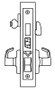 ML2067 Heavy Duty Mortise Lockset, Lockbody Only, Apartment/Dormitory (F20) Function - Corbin Russwin