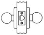CK4310 Cylindrical Lockset, Passage/Closet Function - Corbin Russwin