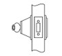 DL3011 Single Cylinder x Blank Deadlock - Corbin Russwin