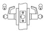 CL3152 Cylindrical Lockset, Classroom Intruder Function - Corbin Russwin