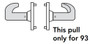 7 Line Cylindrical Lever Lock, Dummy Function - Sargent