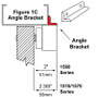 Angle Brackets for EMLock 1500 Series - SDC