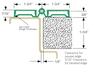 702 Pin & Barrel Continuous Hinge, Full Mortise, Center Pivot - Ives