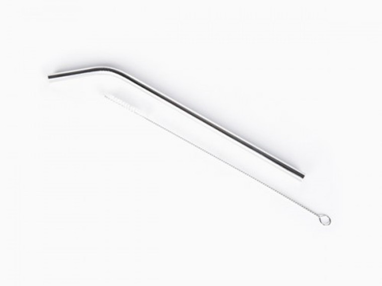 Stainless Steel Smoothie Straw 2-Pack