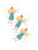 FAIRY Temporary Tattoo princess kids toddler