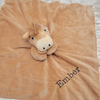 square lovey horse travel security blanket