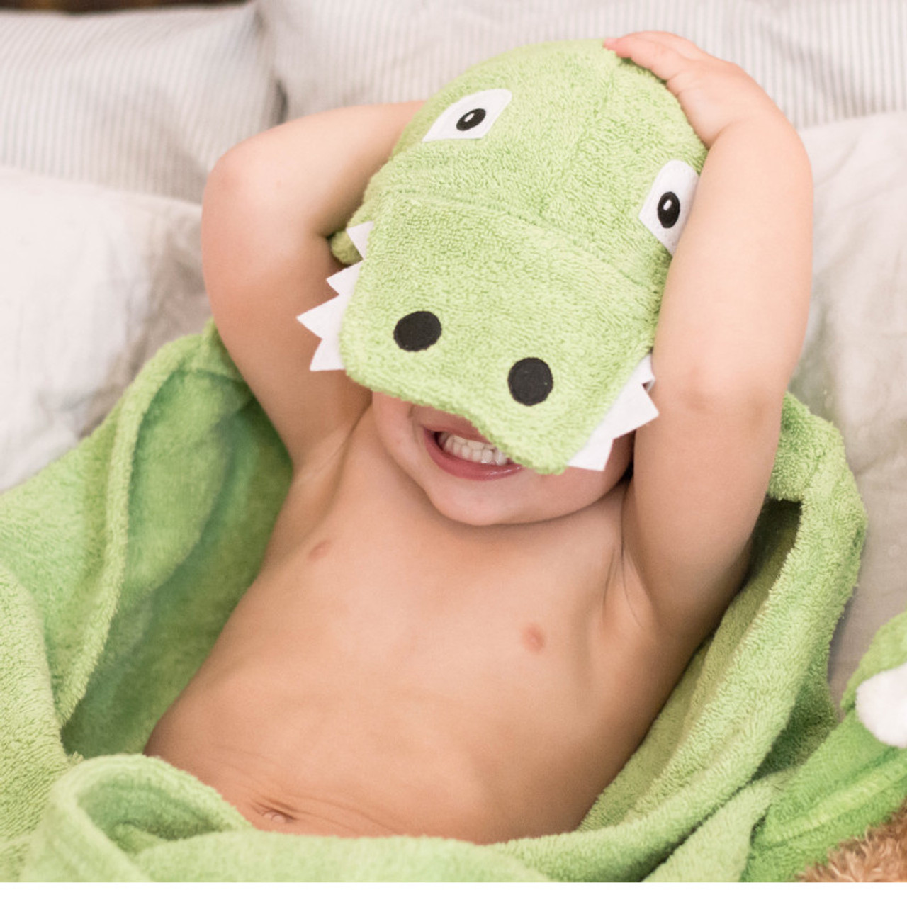 Kids Hooded Towel Beach Towel Alligator Towel Kid Towel Bath Towel Hooded Towel Gift for Kids Alligator Hooded Towel