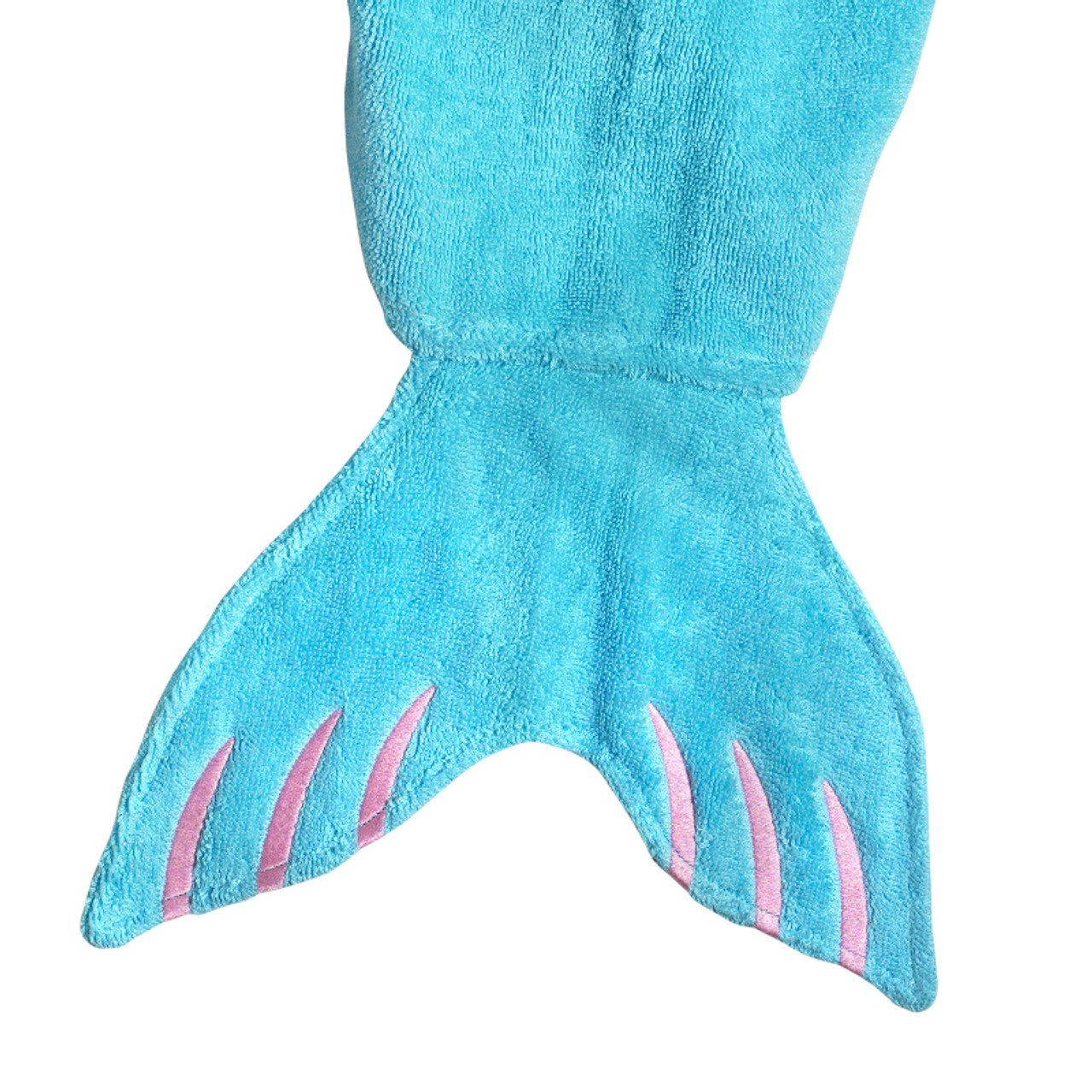 mermaid baby towel