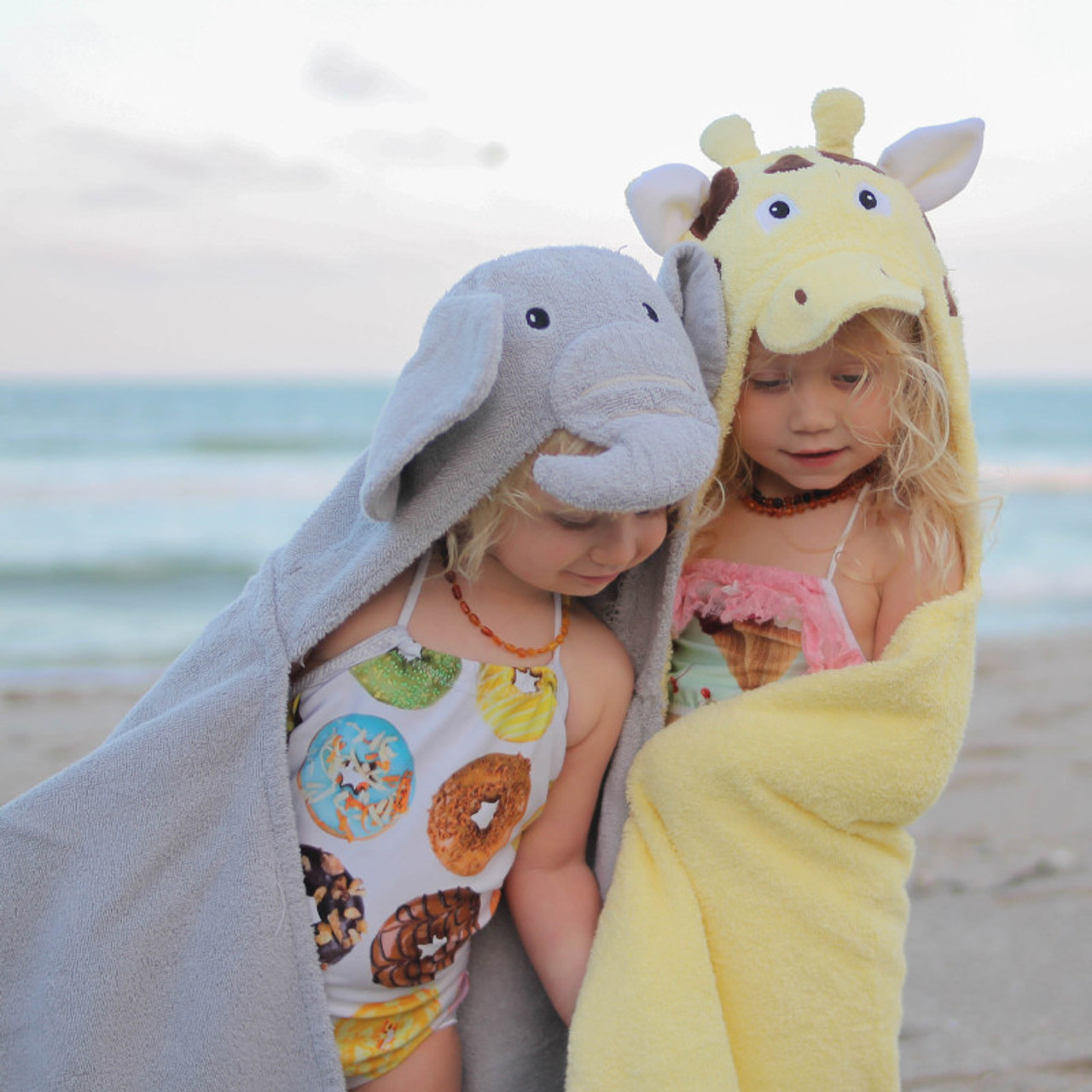 Little Peanut Elephant Hooded Spa Towel