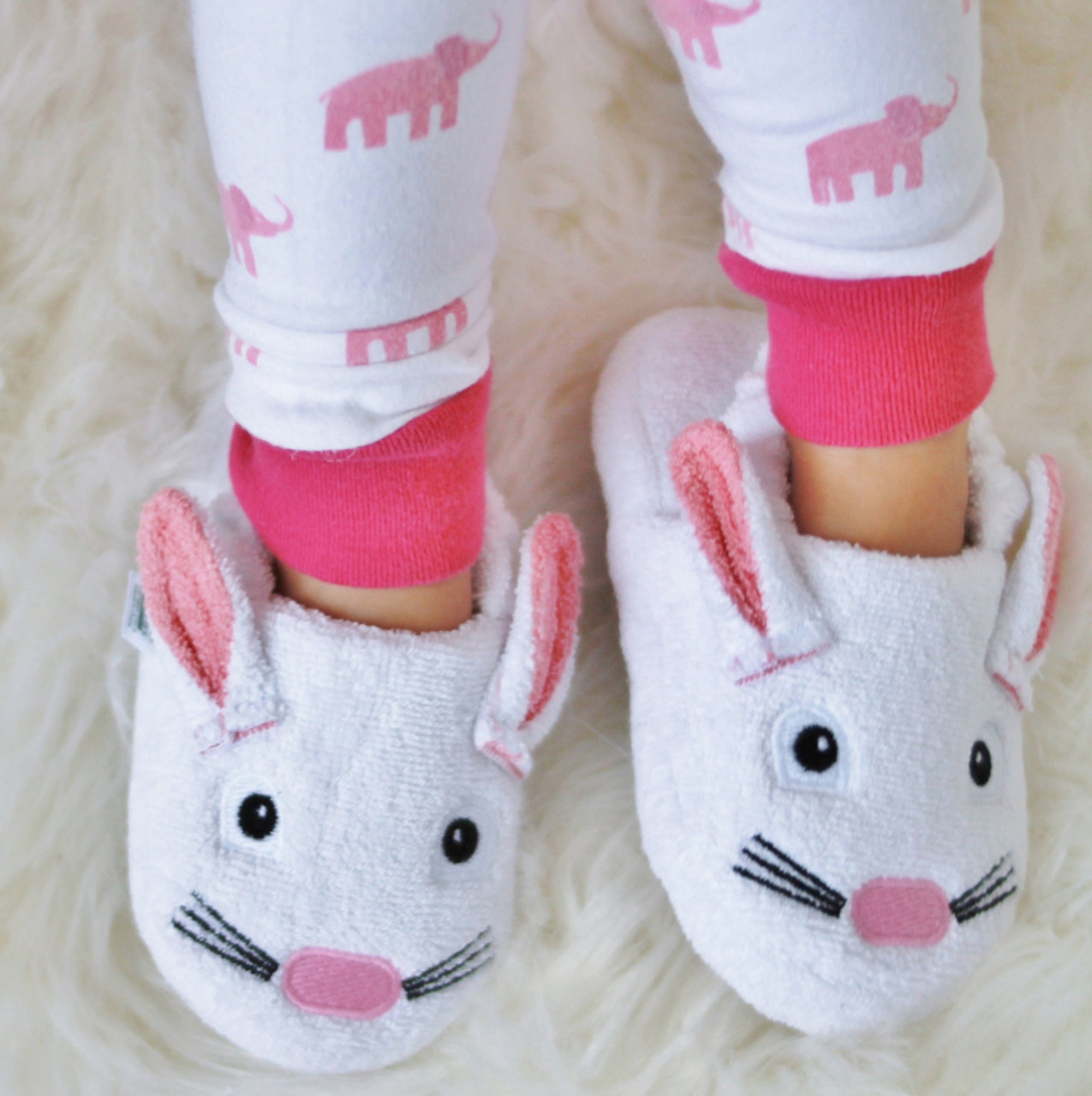 fossil Ti år pakke Bunny slippers