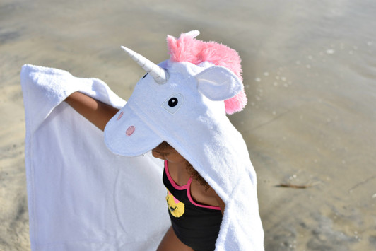unicorn bath or pool hooded towel for toddler unicorn bath or pool hooded towel for toddler