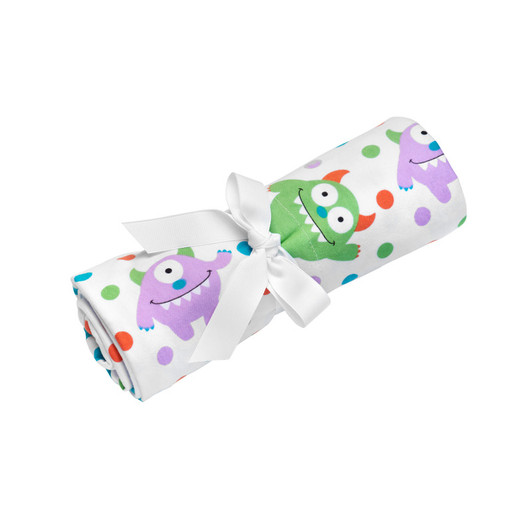 Monster swaddle blanket