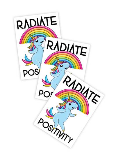 kids temporary tattoo rainbow unicorn toddler