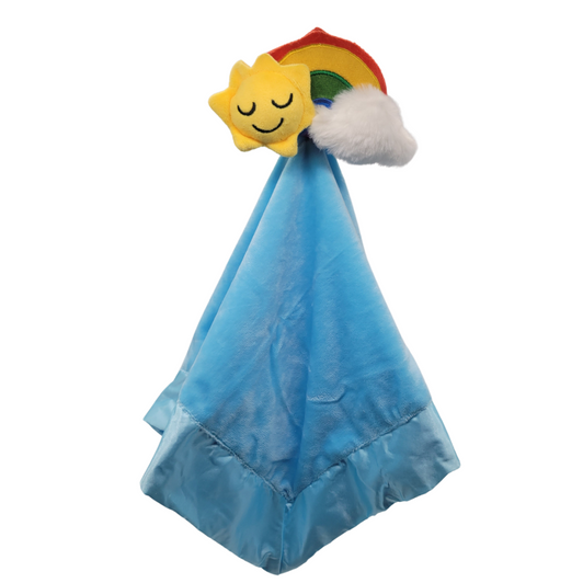 Rainbow blanket for baby