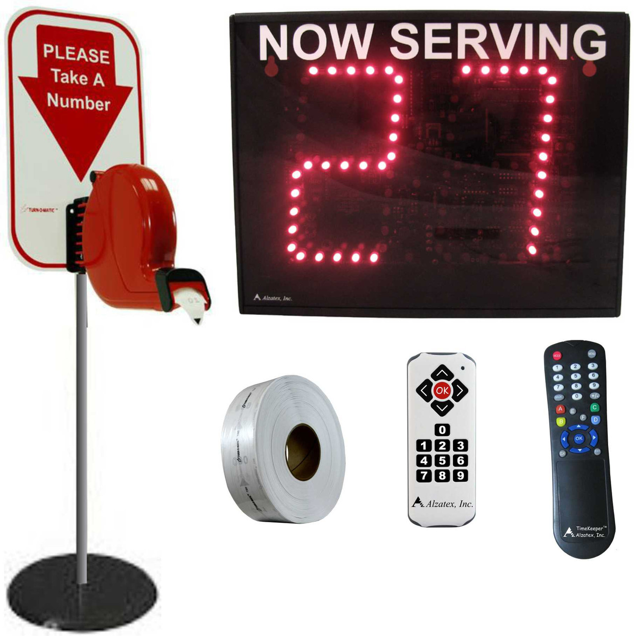 Two-Digit Take-a-number System