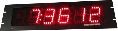 Six-Digit 2.5IN Display CLOCK RM (dsp206b_rm)
