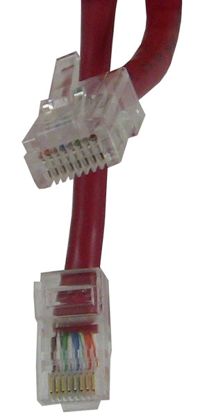 CAT-5E Cable 14 FT Red Jacket (m8rd014f)