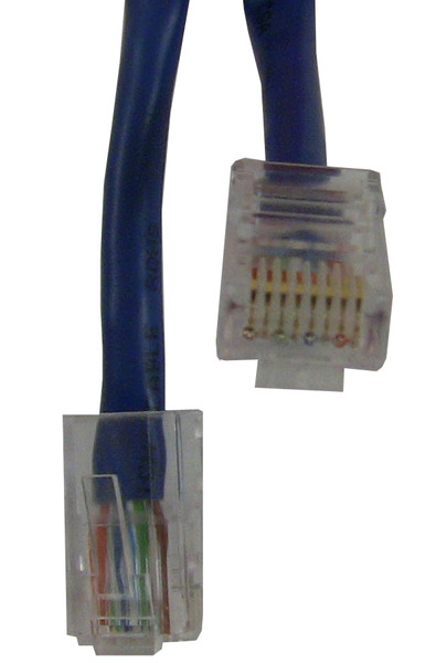 CAT-5E Cable 50 FT BLUE Jacket (m8bl050f)