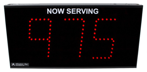 Digital LED TAKE-A-NUMBER Display 5IN (dsp503b_ns)