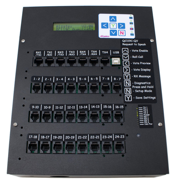 Queuing/Voting 24 Station Controller (qc119c)