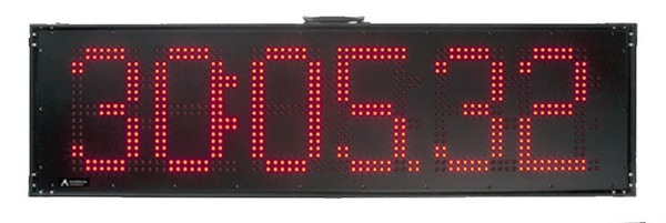 Six Digit 15" Race Clock Sports Timer (spe1506s)