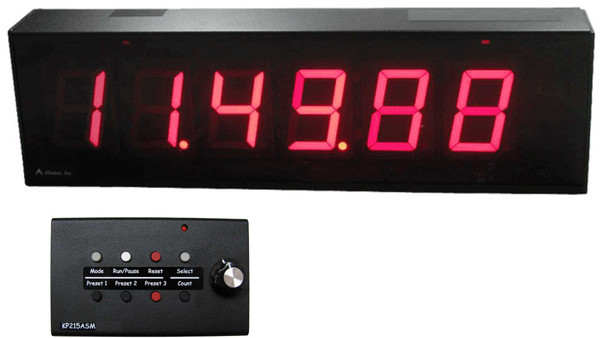 Six-Digit 2-1/3" Clock Up/Down Timer (dsp256b_d)