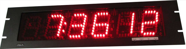 Six-Digit 2.5IN Display CLOCK RM (dsp206b_rm)