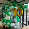 Organic Balloon Half  Arch -  This item can't be purchased online - Please call to arrange delivery.