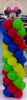 Balloon Tower 5'-7' With Topper - This item can't be purchased online - Please call to arrange delivery.