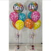 5 Balloon Bouquet - 18" Foil & 4 Latex - This item can't be purchased online - Please call to arrange delivery.